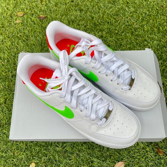 Nike Air Force 1  Nike Air Force 1 white green shoes